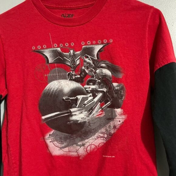 Giant boys The Dark Knight long sleeve T-shirt size M - Picture 2 of 4
